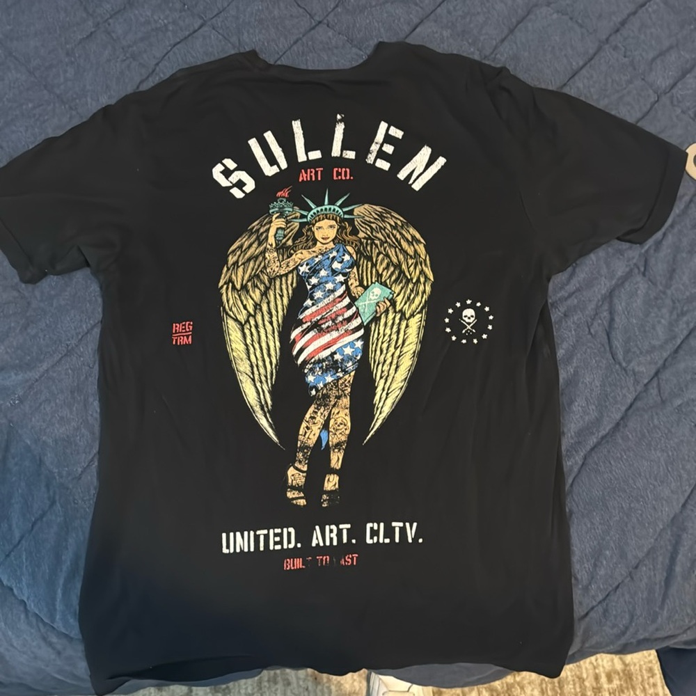Sullen Lady Liberty T-shirt
